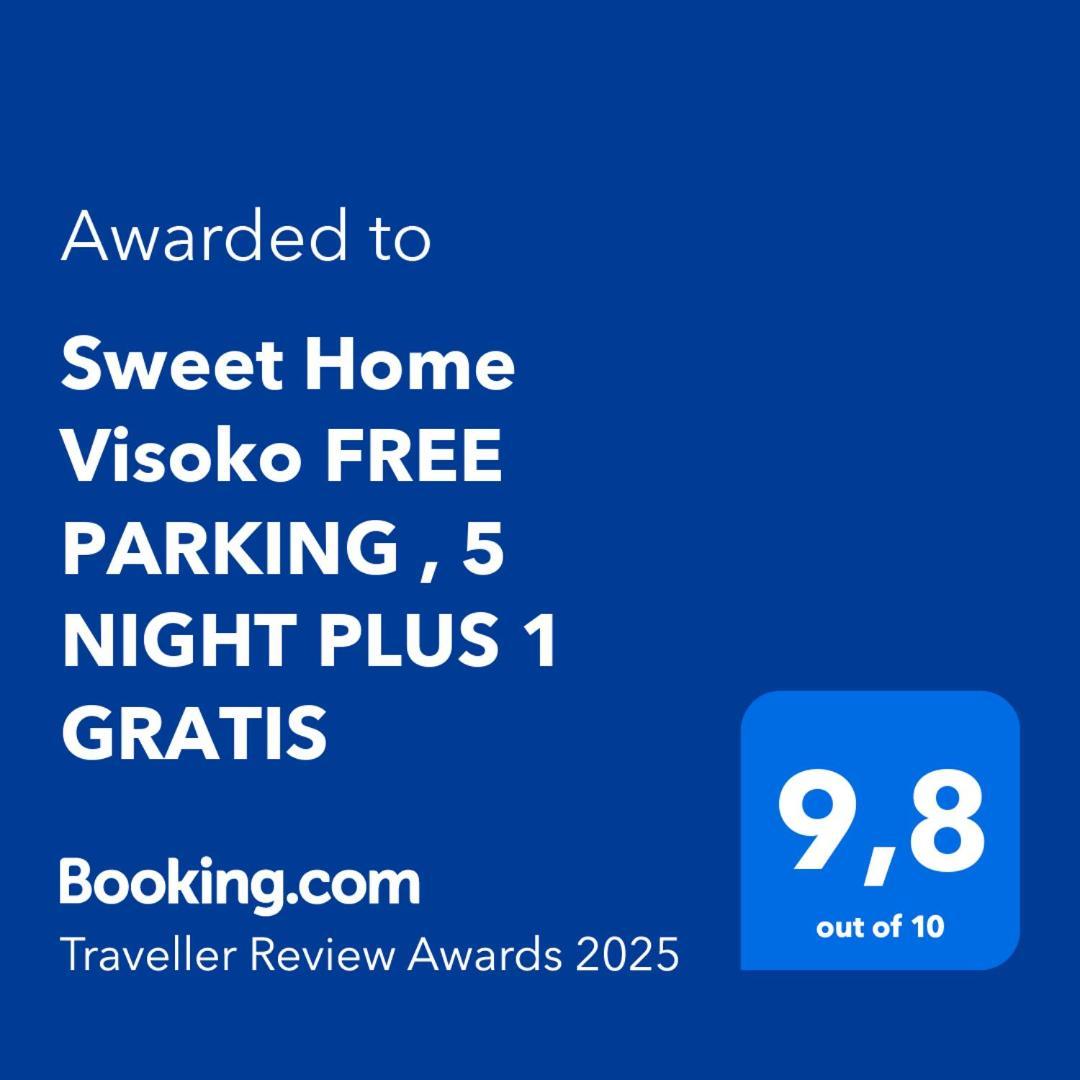 Sweet Home Visoko Free Parking, Ac Buitenkant foto